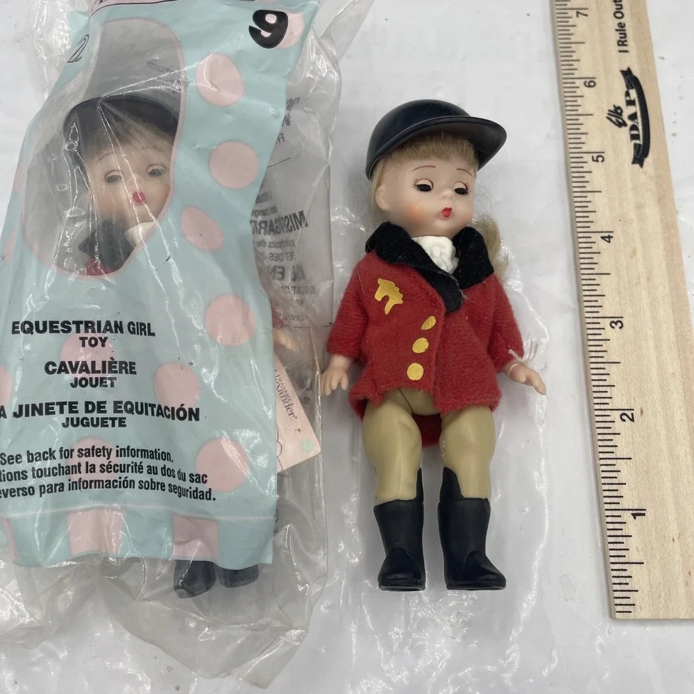 McDonald's Madame Alexander equestrian doll #9 New Old Stock In Pkg1122+924B051